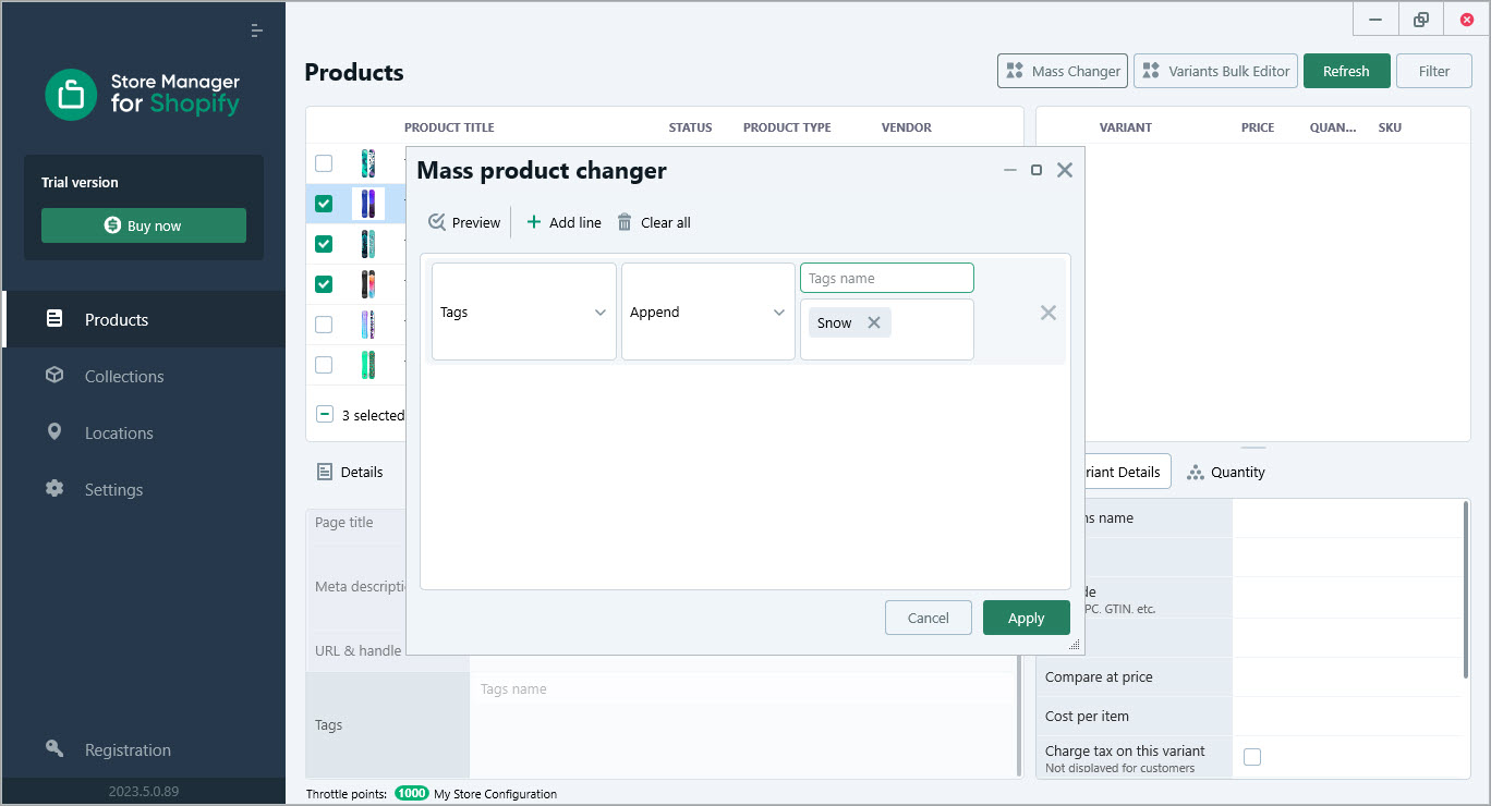 Bulk add tags Shopify Store Manager Bulk add tags Shopify Store Manager