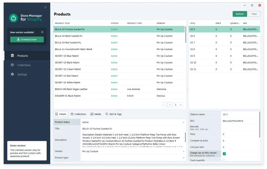 Store Manager for Shopify